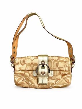 2006 Coach Optic C Demi Flap Soho Baguette